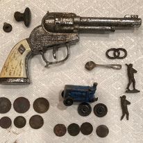 NPPF finds, lead soliers, coins, cap gun