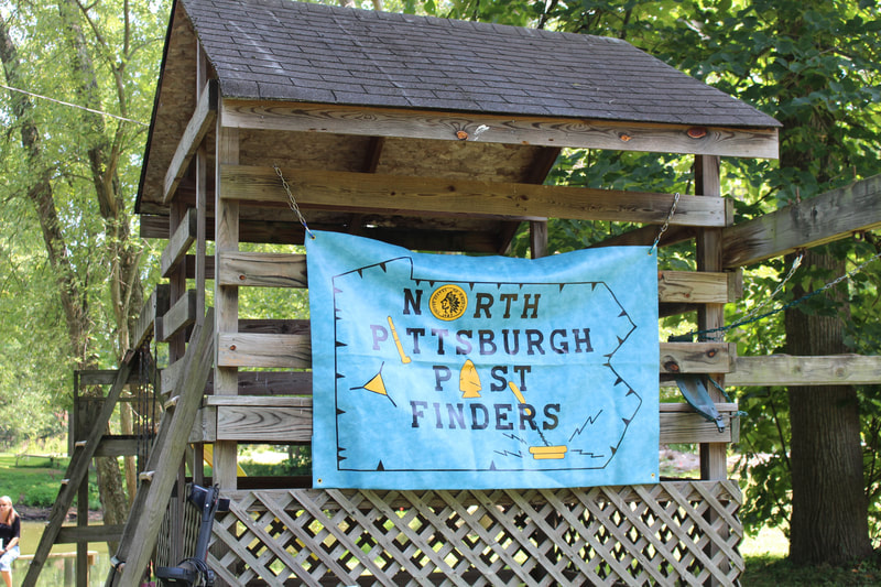 NPPF Flag, north pittsburgh past finders flag