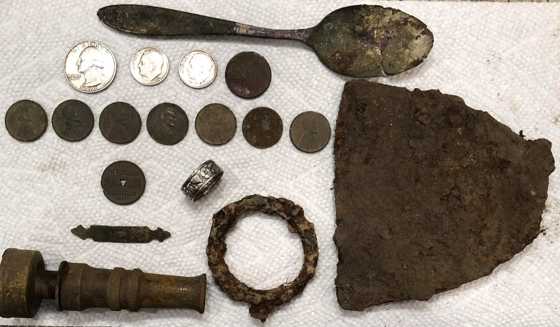 metal detecting club near me, nppf, north pittsburgh past finders, relics, local history